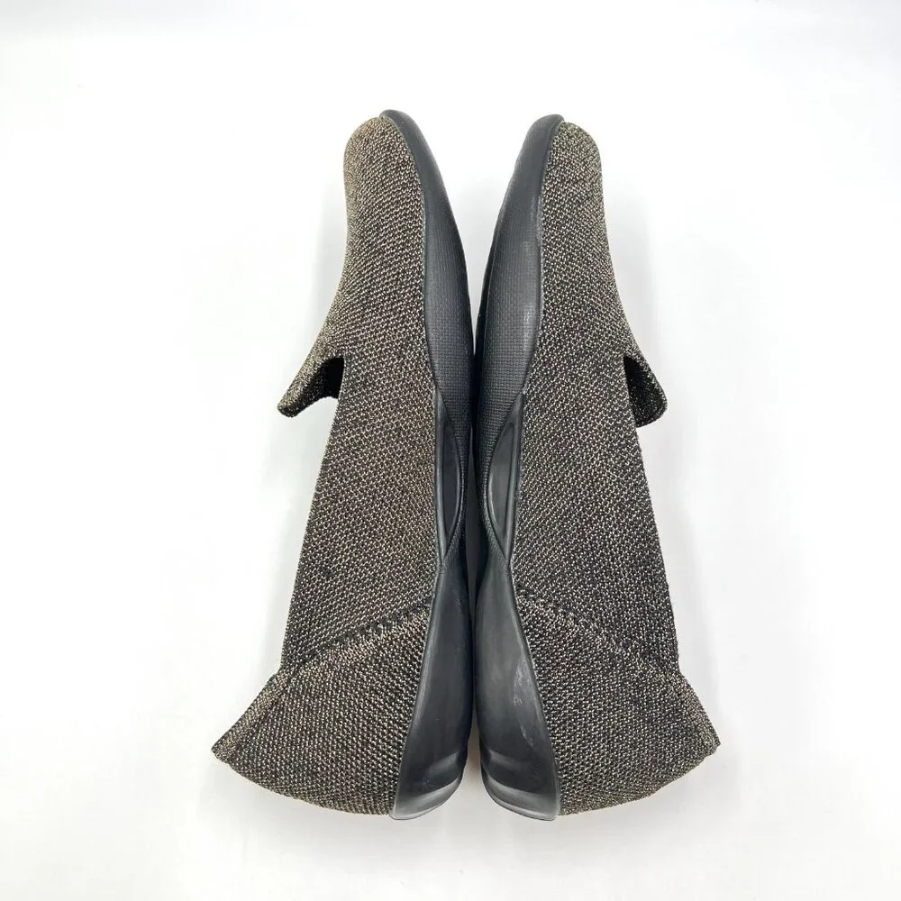 Bernie Mev Womens Size 36 EU 5 - 5.5 US Petra Bronze Flats Loafers Shoes‎